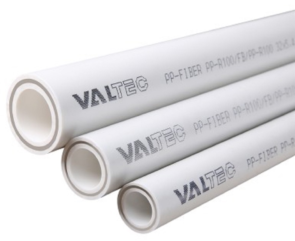Труба полипропиленовая VALTEC FIBER SDR 6 (PN25) 20 мм, армированная стекловолокном