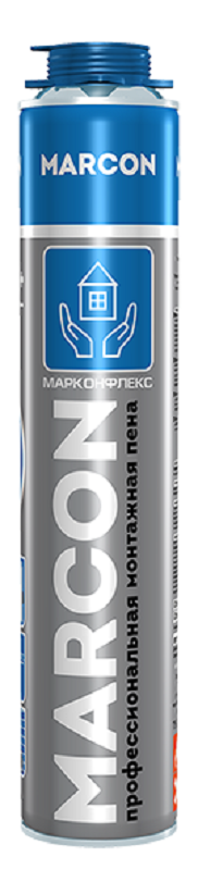 Монтажная пена профессиональная MARCON PRO 65+, зимняя 850 мл