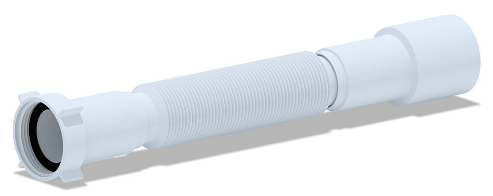 Гибкая труба АНИ 1 1/2" x 40/50 мм (366-776 мм)