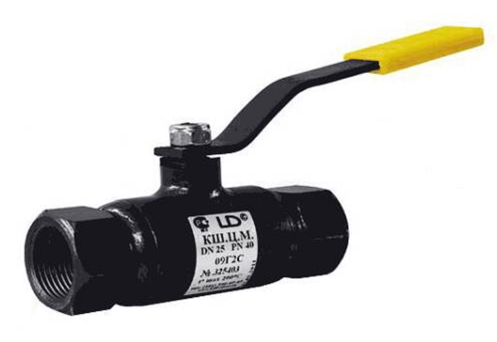 Кран шаровой муфтовый DN 20 PN 40 LD 