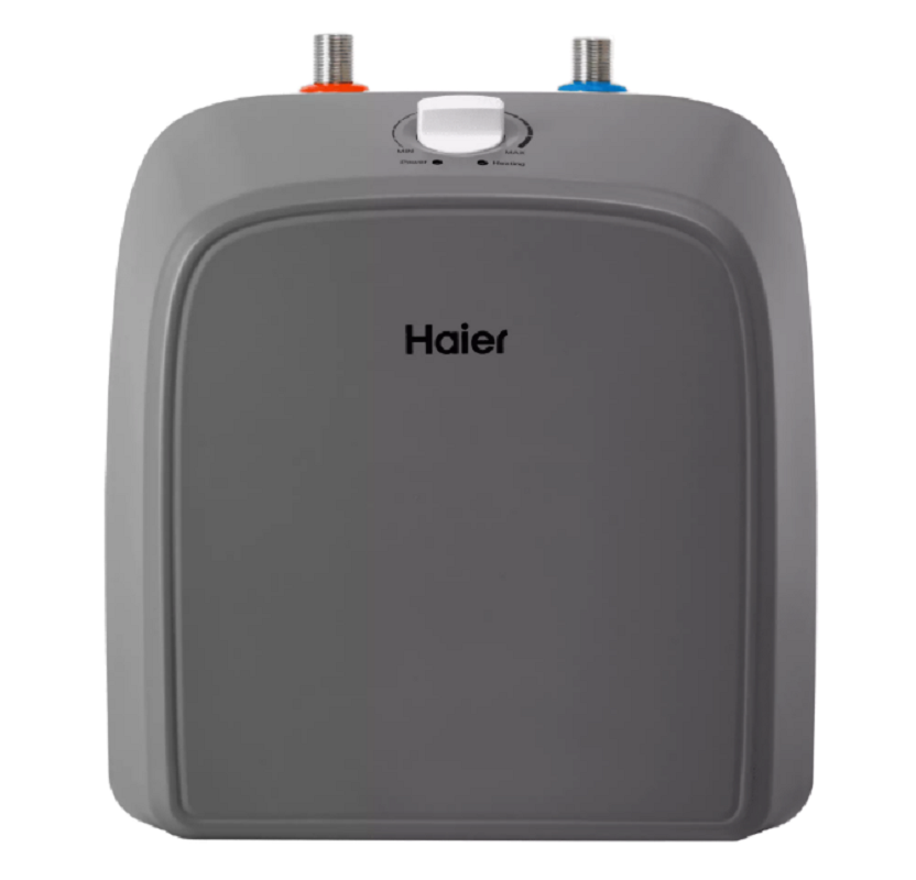 Водонагреватель электрический накопительный 10 л, 2 кВт HAIER, механическое управление, монтаж под раковиной
