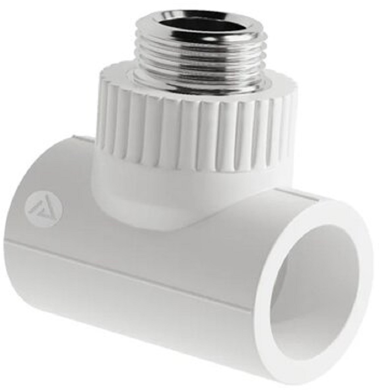 Тройник комбинированный полипропиленовый НР 32x1/2" SLT Aqua