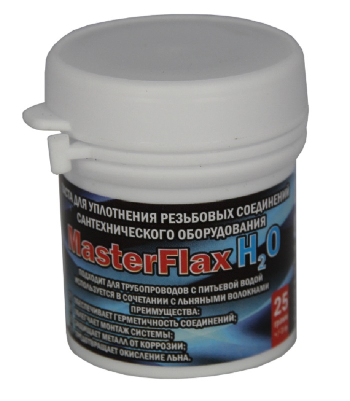 Паста уплотнительная 20-25 г (вода, пар), MasterFlax