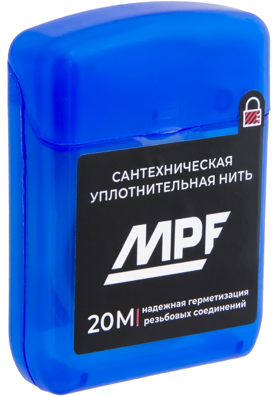Нить сантехническая уплотнительная для резьбовых соединений 20 м MPF