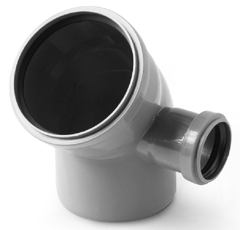 Отвод с выходом правый 110x50/45° PRO AQUA Comfort
