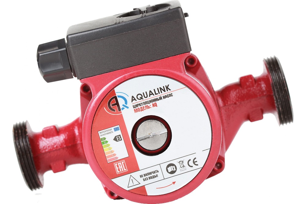 Насос циркуляционный с гайками 32-8/180 AQUALINK