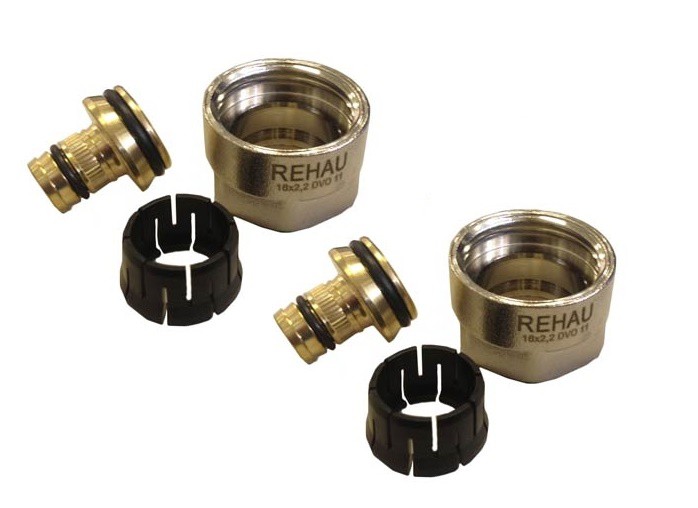 Комплект резьбозажимных соединений 16,2x2,6x3/4" REHAU RAUTITAN stabil 