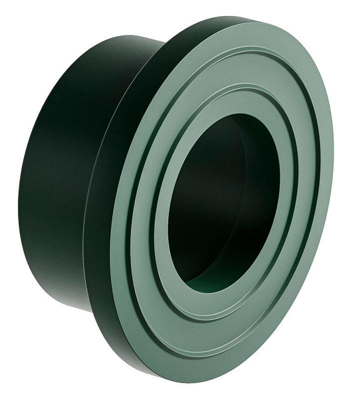 Бурт под фланец полипропиленовый для пожаротушения DN 50 мм SLT BLOCKFIRE GREEN