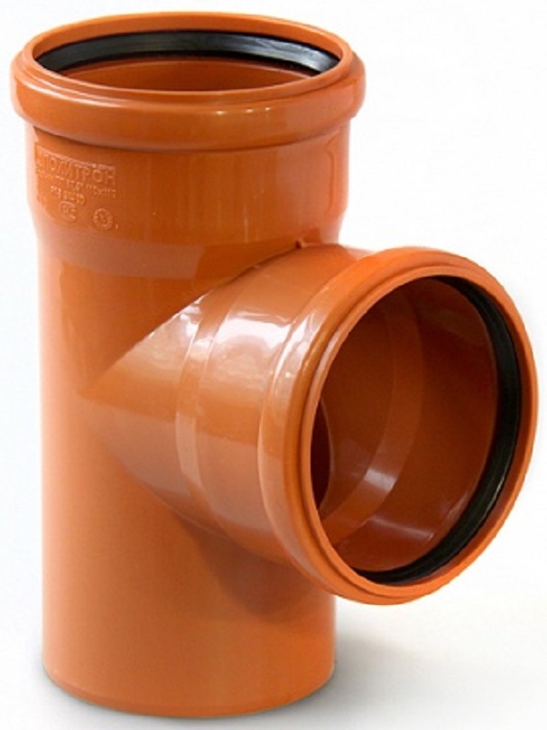 Тройник для наружной канализации DN 200x200x87,5° PRO AQUA TERRA