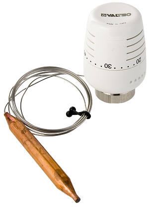 Термостатическая головка с выносным погружным датчиком 20-60 °С, 2 м VALTEC