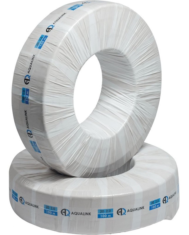 Труба металлопластиковая 26 мм x 3,0 мм PEX-AL-PEX AQUALINK, бухта 100 м
