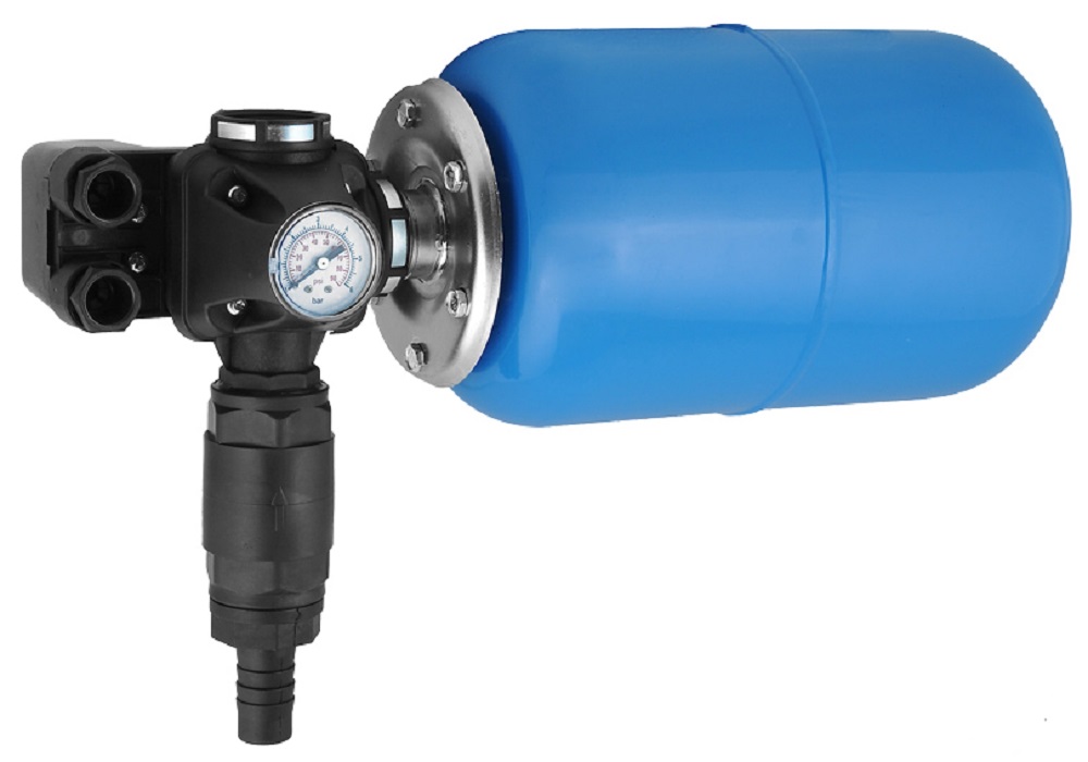 Комплект автоматики UNIPUMP АКВАРОБОТ c гидроаккумулятором 5 л