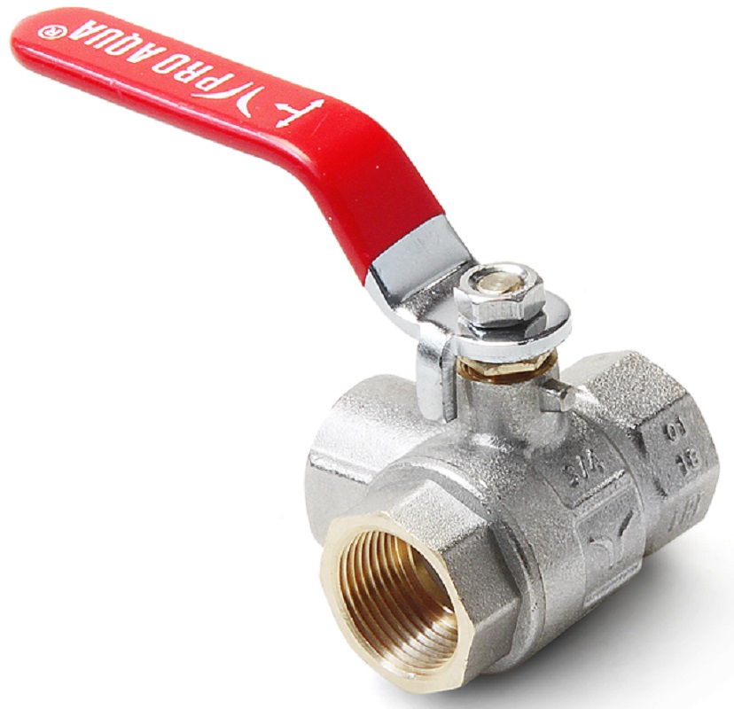 Кран шаровой трехходовой ВР 3/4" PRO AQUA