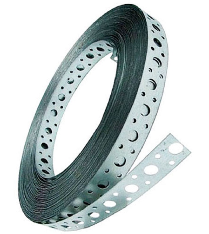 Перфолента оцинкованная 17 x 0,55, 25 м/рулон