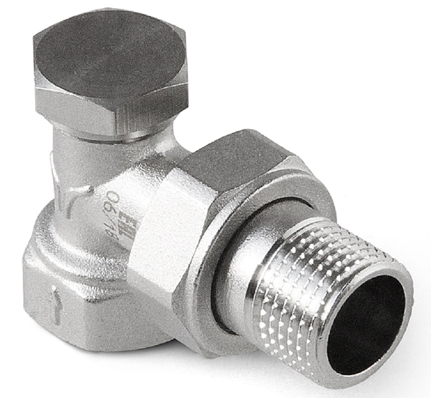 Запорно-регулирующий клапан угловой 3/4" PRO AQUA