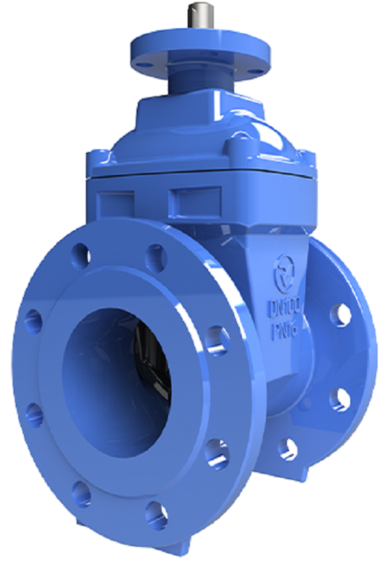 Задвижка клиновая под электропривод DN 100 мм RIDVAL RVG 12 PN 10/16