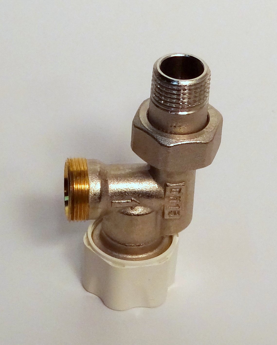 Вентиль термостатический верхний угловой Luxor 1/2" М 320